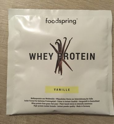 Foodspring Whey Protein Vanille