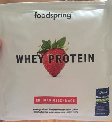 Proteine Whey in polvere fragola