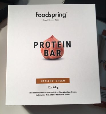 Protein Bar Hazelnut Cream