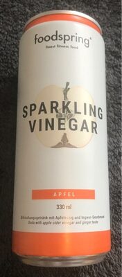Sparkling Vinegar front packaging