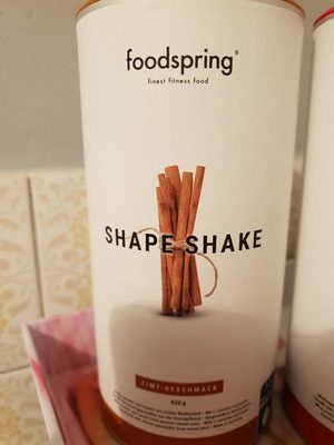 Shape shake canelle front packaging