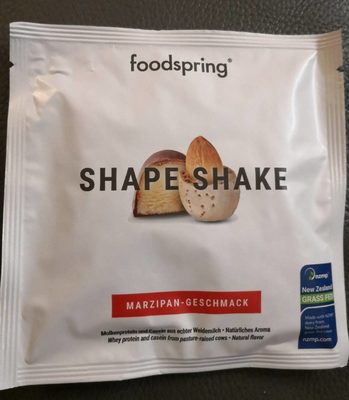 Shape shake front packaging