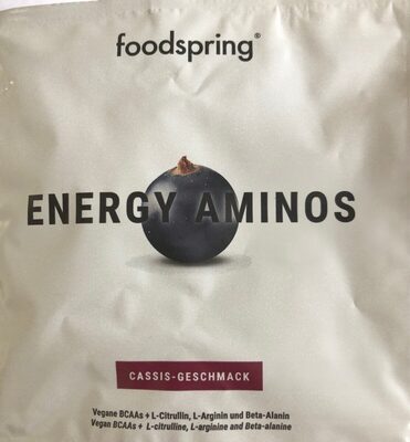Energy aminos cassis