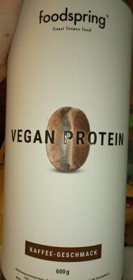 Vegan protein front packaging