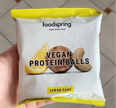 Vegan protein balls