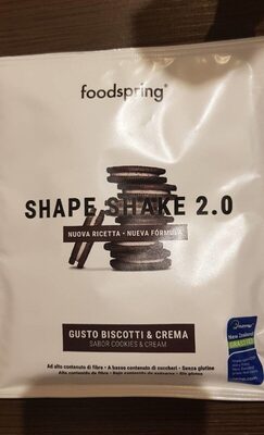 Shape shake 2.0 cookies cream