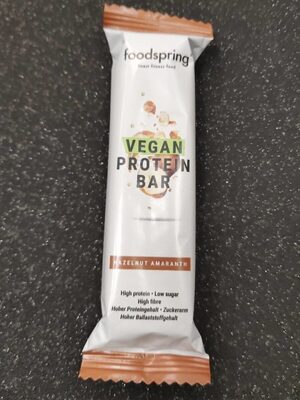 Vegana proteine bar Nocciola Amaranto
