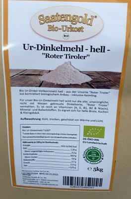 Ur-Dinkelmehl hell "Roter Tiroler"