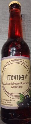 Limoment Johannisbeere-Rosmarin front packaging