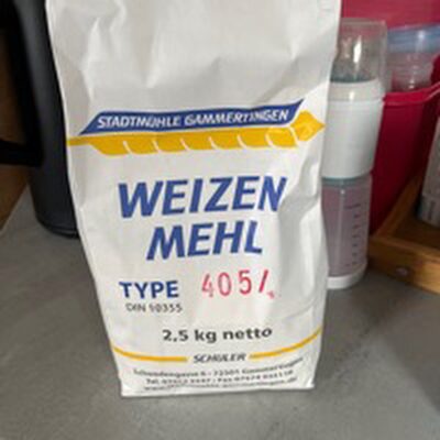 Weizenmehl 405 front packaging