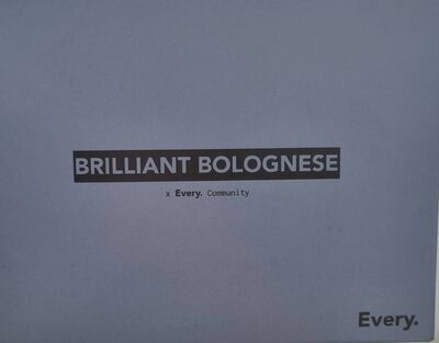 Brillant Bolognese