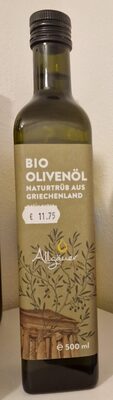 Bio Olivenöl front packaging