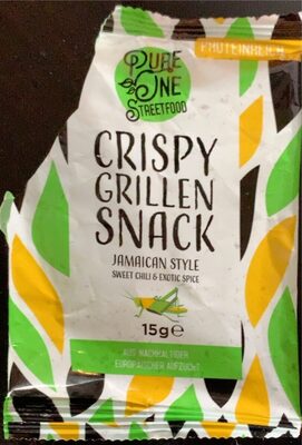 Crispy Grillen Snack - Jamaican Style