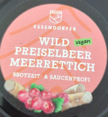 Wildpreiselbeer Meerrettich