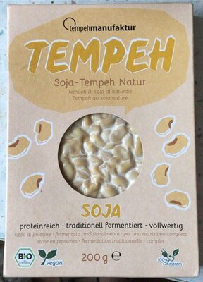 Soja-Tempeh Natur front packaging