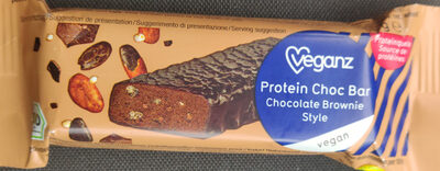 Protein Choc Bar Chocalte Brownie Style front packaging