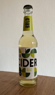 aromatisiertes Apfelweinhaltiges Bio-Getränk