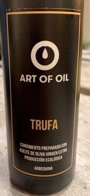 Truffle Oil front packaging