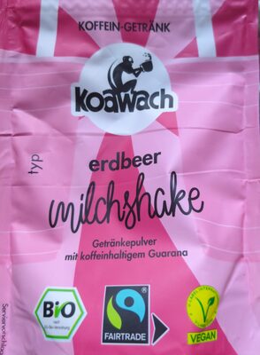 Eedbeer Milchshake Getränkepulver Mit Koffeinhaltigem Guarana