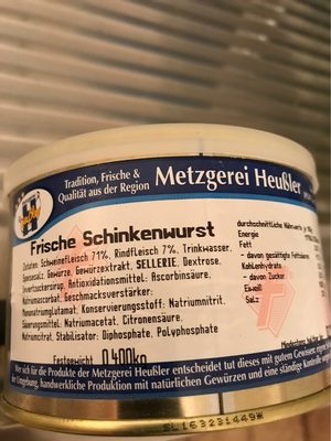 Schinkenwurst
