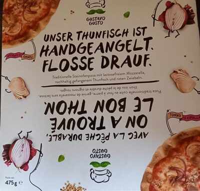 Steinofenpizza Thunfisch