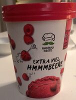 Eis - 'Extra viel Hmmmbeere' veganes Himbeer-Sorbet