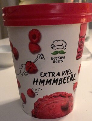 Eis - 'Extra viel Hmmmbeere' veganes Himbeer-Sorbet