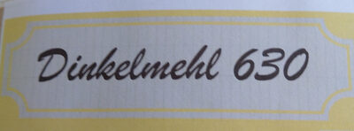 Dinkelmehl 630 front packaging