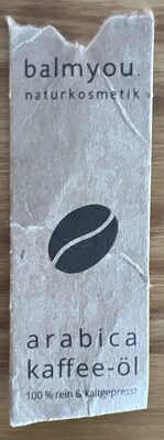 arabischer Kaffee-Öl front packaging