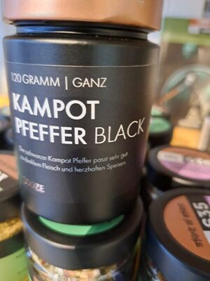 Kampot Pfeffer Black