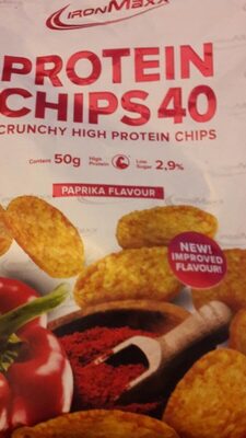 Protein Chips 40 - Paprika Flavour