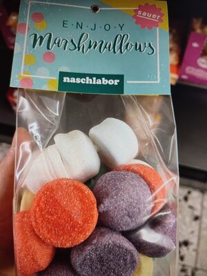 Marshmallows Bunte Speckbälle süß-sauer