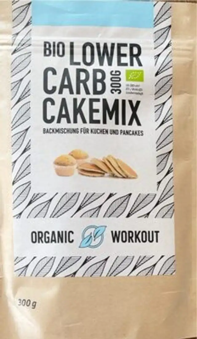 BIO LOWER CARB CAKEMIX Pancakes front packaging