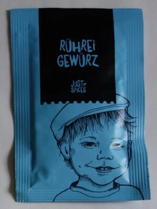 Päckchen Rühreigewürz front packaging