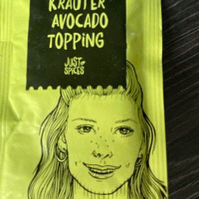 Kräuter Avocado Topping
