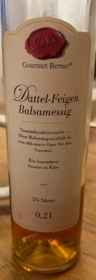 Dattel'Feigen Balsamessig