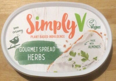 Gourmet spread herbs front packaging