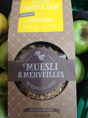 Muesli&merveilles front packaging