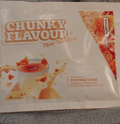 Chunky Flavour Puddingcreme front packaging