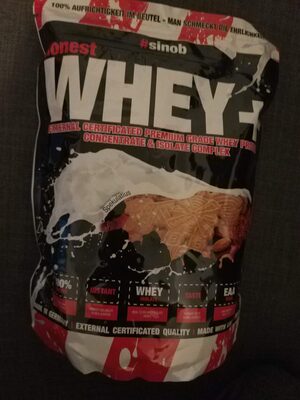 Honest Whey+ Spekulazius front packaging