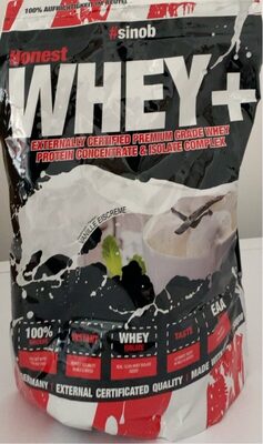 Honest Whey front packaging