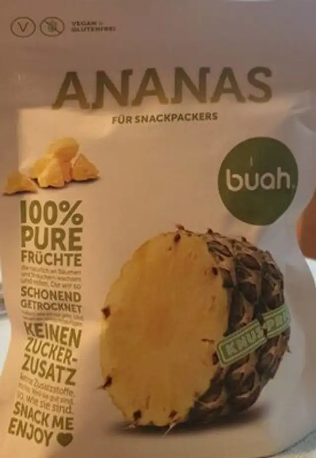 Gefriergetrocknete Ananas