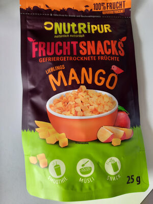 Fruchtsnacks - Mango front packaging