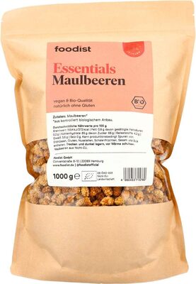 Essentials Maulbeeren front packaging