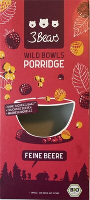 Wild Bowls Porridge Feine Beere