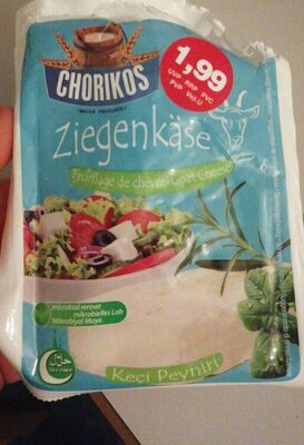 Ziegenkäse chorikos front packaging