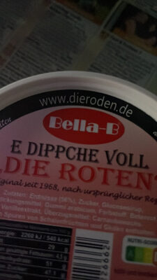 E Dippche voll die Roten