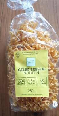 Gelbe Erbsen Nudeln