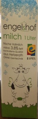 Engelshofmilch front packaging