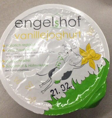 Vanillejoghurt front packaging